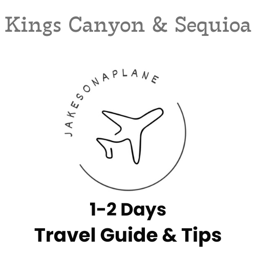 USA - Kings Canyon & Sequioa NP